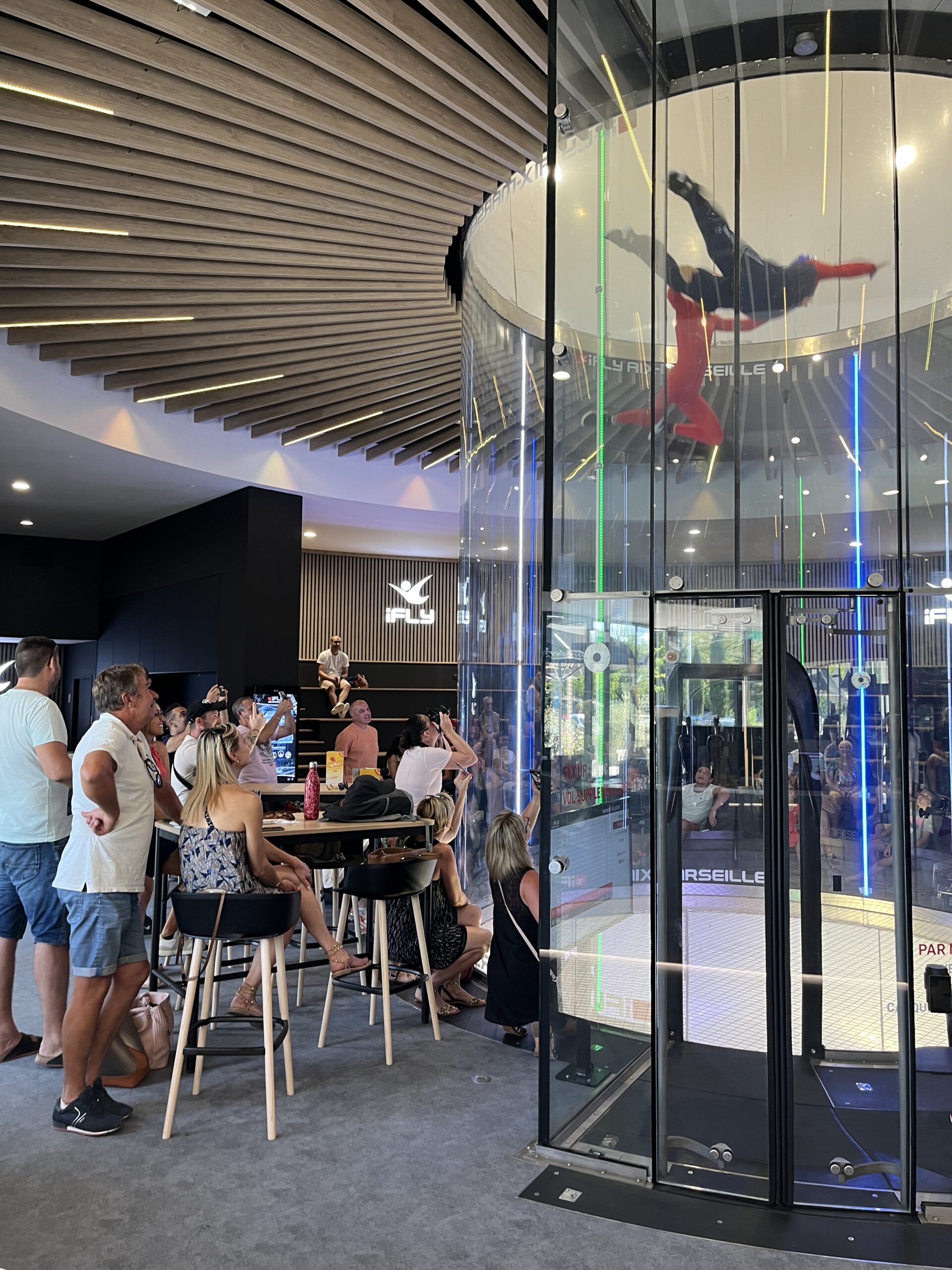 Souvenirs photo et vidéo EVG EVJF iFLY Aix-Marseille