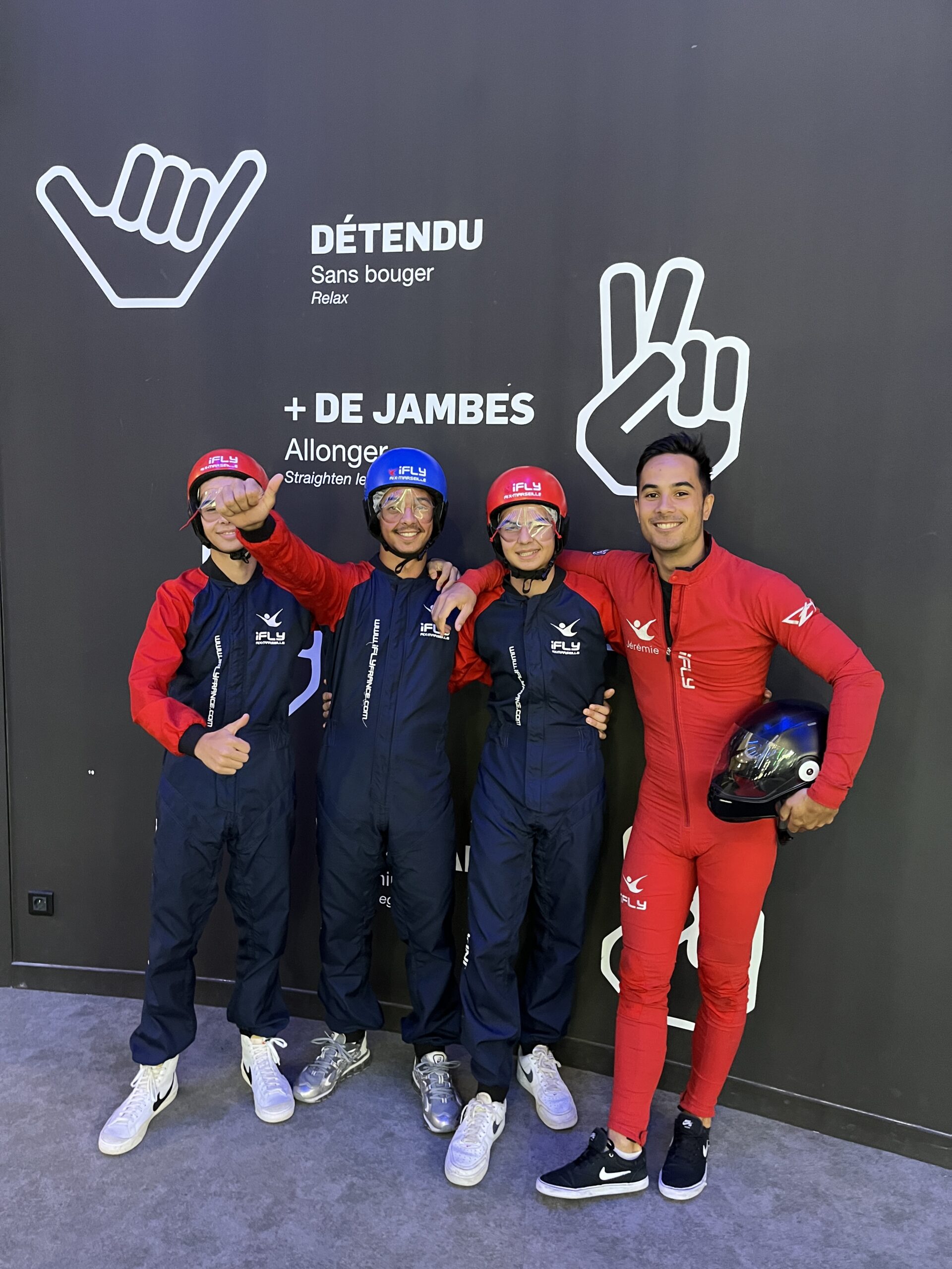 Moniteur iFLY Aix-Marseille en action