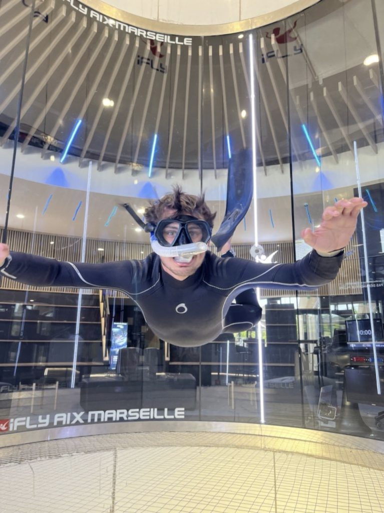 vol été ifly Aix Marseille chute libre indoor