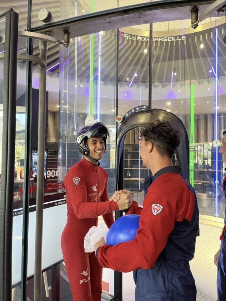 moniteur et baptême chez ifly Aix Marseille