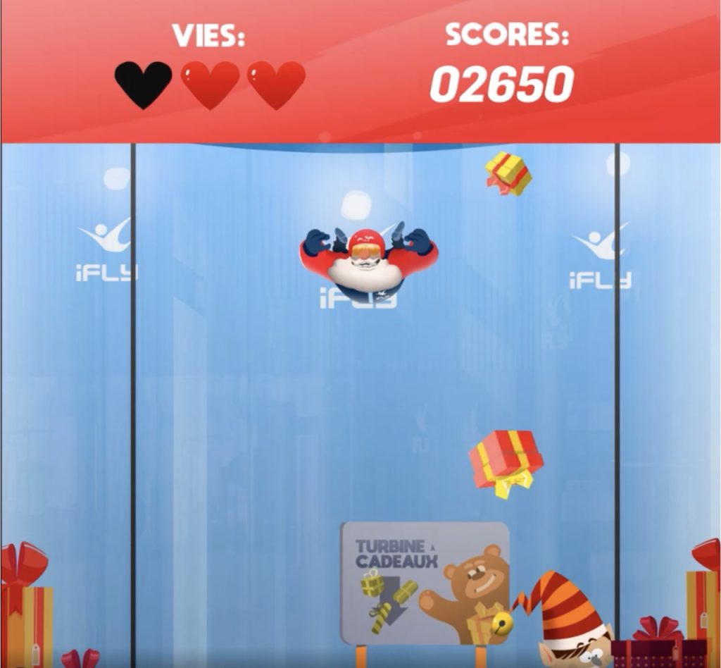 jeu mobile flyingsanta ifly
