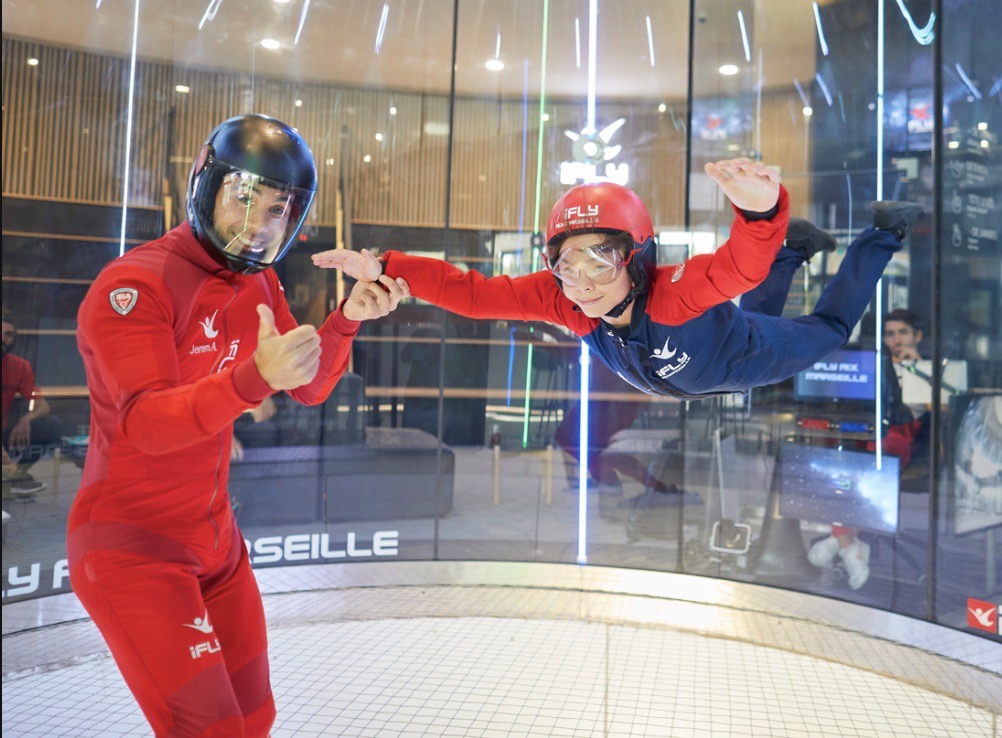enfant vol chute libre indoor ifly aix marseille