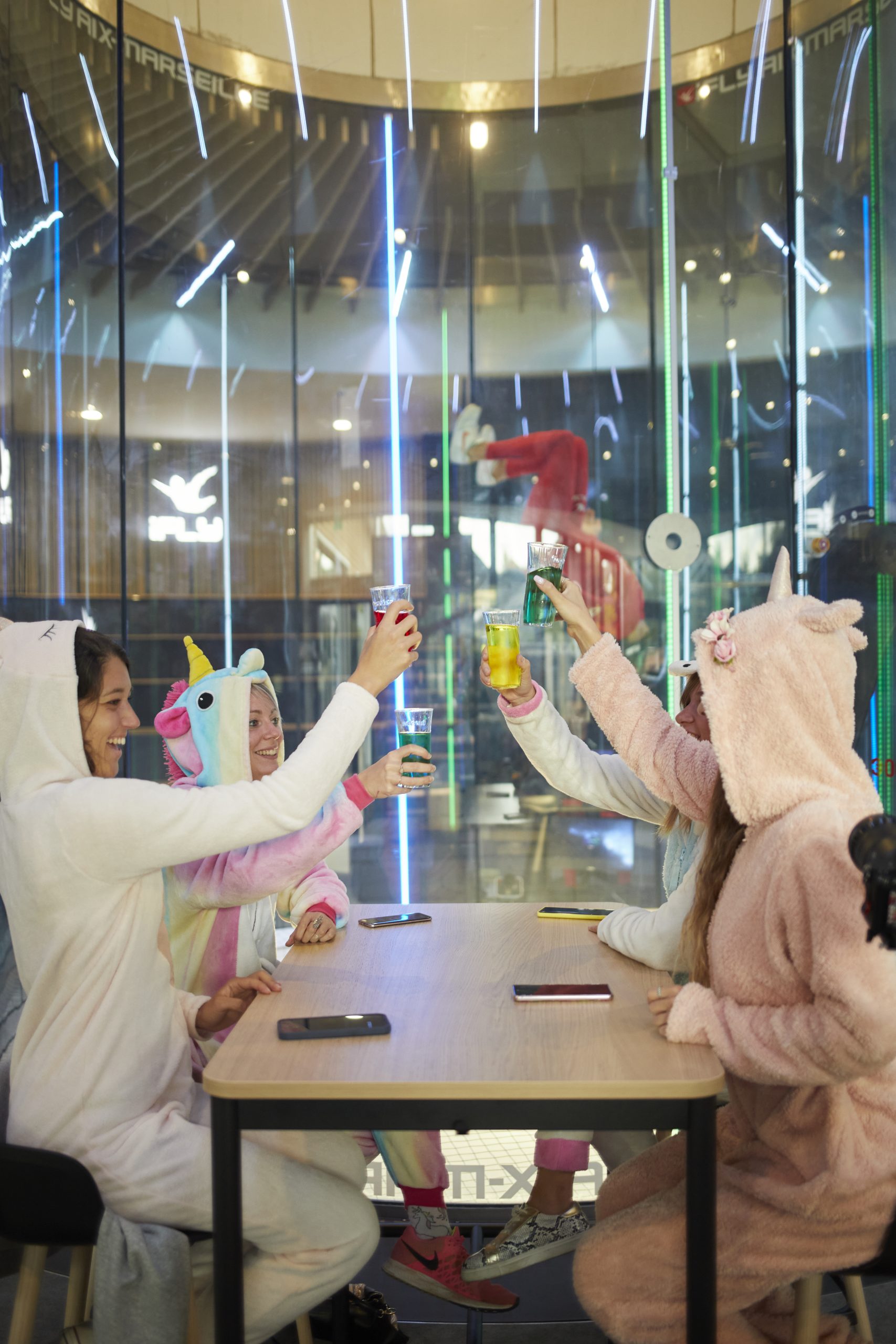 EVJF iFLY Aix-Marseille groupe